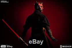 Star Wars Darth Maul Duel On Naboo 1/6 Scale Figure Sideshow Collectibles New