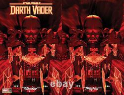STAR WARS DARTH VADER #25 Mike Mayhew Studio Variant Set A&B Full Duo Sig withCOA