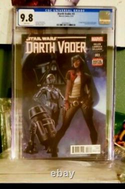 STAR WARS DARTH VADER #3 CGC 9.8 NM 1st Print 1st DOCTOR APHRA Triple Zero. BT-1