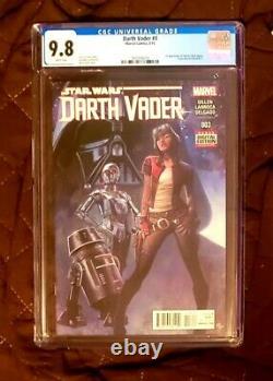 STAR WARS DARTH VADER #3 CGC 9.8 NM 1st Print 1st DOCTOR APHRA Triple Zero. BT-1