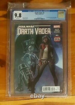 STAR WARS DARTH VADER #3 CGC 9.8 NM 1st Print 1st DOCTOR APHRA Triple Zero. BT-1