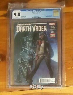 STAR WARS DARTH VADER #3 CGC 9.8 NM 1st Print 1st DOCTOR APHRA Triple Zero. BT-1