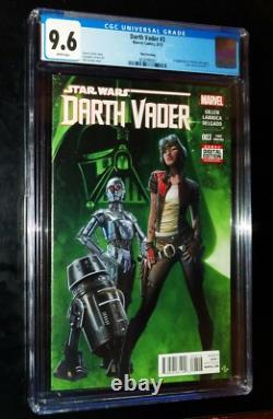 STAR WARS DARTH VADER #3 Third 3rd Printing 2015 Marvel Comics CGC 9.6 NM+