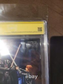STAR WARS DARTH VADER #5 comic graded and autographed by Adi Granov