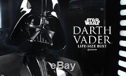 Star Wars Darth Vader Life-size Polystone Bust Sideshow Collectibles New L@@k