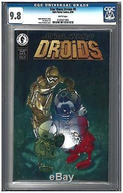 STAR WARS DROIDS SET #1-6 CGC 9.8 (4/94) Dark Horse Comics white pages