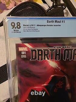 STAR WARS Darth Maul #1 (2017) Albuquerque Variant CBCS 9.8