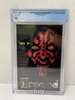 STAR WARS EPISODE I QUI-GON JINN #1 CGC 9.8 1999 photo cover variant STAR WARS EPISODE I QUI-GON JINN #1 CGC 9.8 1999 photo cover variant
