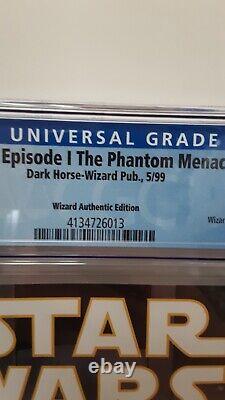 STAR WARS EPISODE I THE PHANTOM MENACE 1/2 CGC 9.8 Wizard Dark Horse 1999