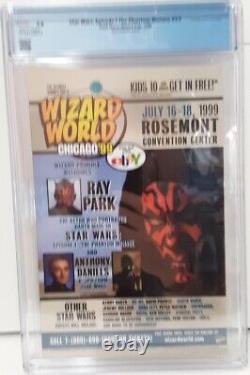 STAR WARS EPISODE I THE PHANTOM MENACE 1/2 CGC 9.8 Wizard Dark Horse 1999