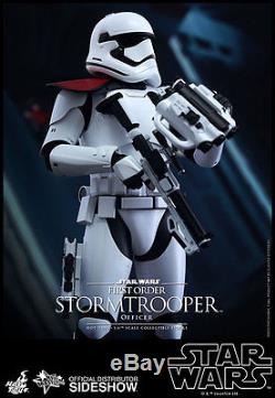 STAR WARS FORCE AWAKENS 1st ORDER STORMTROOPER OFFICER 1/6 SCALE FIGURE HOT TOYS