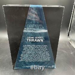 STAR WARS Grand Admiral Thrawn 6 Exclusive SDCC 2017 Black Series Imperfect Box