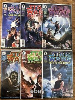 STAR WARS HEIR TO THE EMPIRE #1 2 3 4 5 6 Complete Dark Horse 1995 1st Thrawn