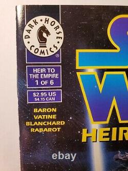 STAR WARS HEIR TO THE EMPIRE 1, First Appearance of Thrawn! DARK HORSE COMICS