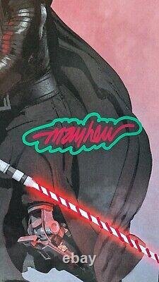 STAR WARS HIDDEN EMPIRE #1 Mike Mayhew Variant SANTA REMARQUE Signed WithCOA STAR WARS HIDDEN EMPIRE #1 Mike Mayhew Variant SANTA REMARQUE Signed WithCOA