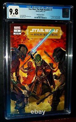 STAR WARS HIGH REPUBLIC #1 Wanted Comix Edition Marvel Comics CGC 9.8 NM/MT