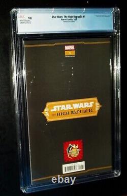 STAR WARS HIGH REPUBLIC #1 Wanted Comix Edition Marvel Comics CGC 9.8 NM/MT