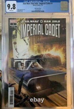 STAR WARS Han Solo Imperial Cadet #1 CGC 9.8 Luke Ross 150 Variant