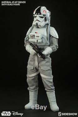 Star Wars Imperial At-at Driver 1/6th Scale Figure Sideshow Collectibles New