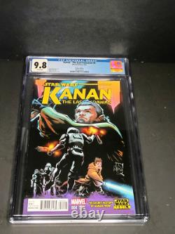 STAR WARS KANAN The Last Padawan #4 CGC 9.8 Variant 2015 Marvel Comics Rare STAR WARS KANAN The Last Padawan #4 CGC 9.8 Variant 2015 Marvel Comics Rare