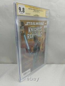 STAR WARS KNIGHTS OF THE OLD REPUBLIC #9 CGC 9.8 SIGNED Full Revan