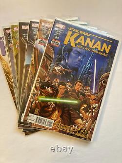 STAR WARS Kanan The Last Padawan (Marvel, 2015) #1-6 + TPB Vol. 2 Lot of 7