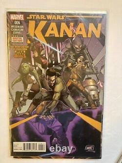 STAR WARS Kanan The Last Padawan (Marvel, 2015) #1-6 + TPB Vol. 2 Lot of 7