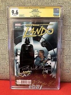STAR WARS LANDO #1 CGC SS 9.6 Signed by Billy Dee Williams