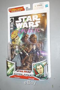 Star Wars Legacy Saga Comic Pack Republic Jedi Masters T'ra Saa Tholme Moc 2pack