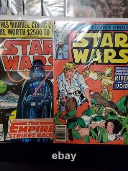 STAR WARS Lot, Marvel/Dark Horse Comics, Full Short Box, 168 Issues