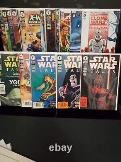 STAR WARS Lot, Marvel/Dark Horse Comics, Full Short Box, 168 Issues