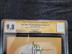 STAR WARS MANDALORIAN #1 CGC SS 9.8 SIGNED MICO SUAYAN and ST-PIERRE