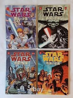 STAR WARS Manga LOT of 12 Complete Set Dark Horse 1 2 3 4 A New Hope Empire Jedi STAR WARS Manga LOT of 12 Complete Set Dark Horse 1 2 3 4 A New Hope Empire Jedi