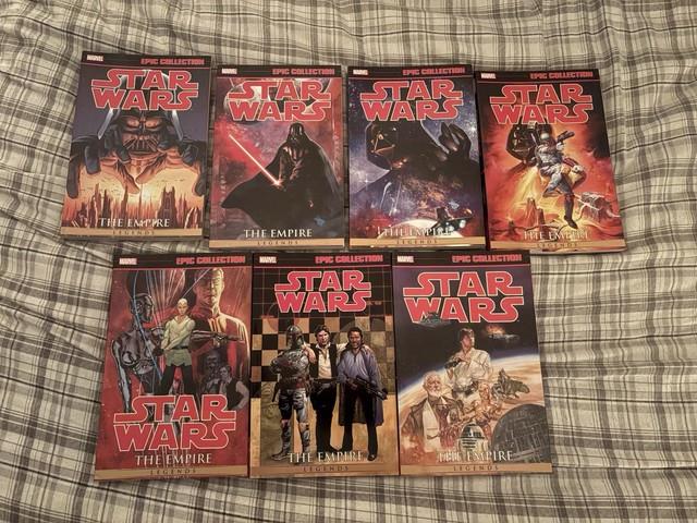 Star Wars Marvel Epic Collection The Empire Volumes 1, 2, 3, 4, 6, 7, & 8