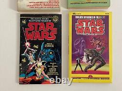 STAR WARS Marvel Illustrated Books Paperback Movie Del Rey + Empire + #1 #2 Lot