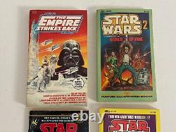 STAR WARS Marvel Illustrated Books Paperback Movie Del Rey + Empire + #1 #2 Lot