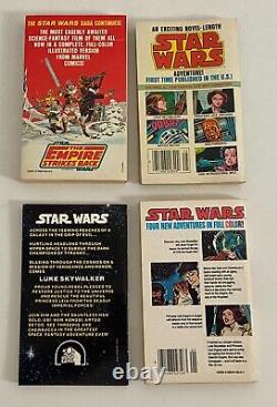 STAR WARS Marvel Illustrated Books Paperback Movie Del Rey + Empire + #1 #2 Lot