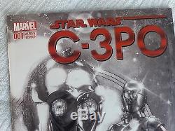 Star Wars Special C-3po #1 Harris Red Arm Spotlight Variant Cover 11000