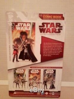 STAR WARS TALES OF THE JEDI #6 COMIC PACK #11 WithQEL-DROMA & EXAR KUN FIGURES MOC