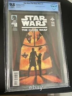 STAR WARS THE CLONE WARS #1 9.8 NM/MT 2008 1st Ahsoka Tano