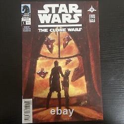 STAR WARS THE CLONE WARS #1 Ahsoka Tano and Captain Rex appearance Dark Horse
