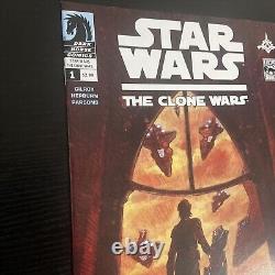 STAR WARS THE CLONE WARS #1 Ahsoka Tano and Captain Rex appearance Dark Horse