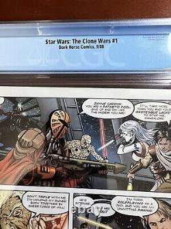 STAR WARS THE CLONE WARS #1? CGC 8.5? 1ST AHSOKA TANO! Dark Horse Comic 2008
