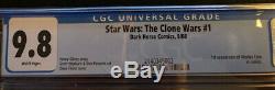 STAR WARS THE CLONE WARS #1 CGC 9.8 1st APPEARANCE OF AHOSKA TANO MANDALORIAN