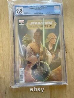 STAR WARS THE HIGH REPUBLIC #1 CGC 9.8 (White Pages)