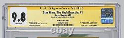 STAR WARS THE HIGH REPUBLIC 1 Hans Variant Signed M. Morales KEY CGC 9.8