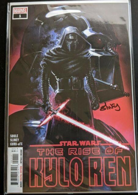 Star Wars The Rise Of Kylo Ren #1 Comic 1st Print Signed By Will Sliney Rare