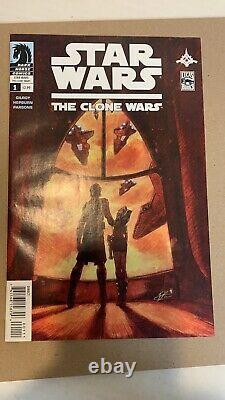 STAR WARS The Clone Wars #1 First appearance Ashoka Tano BRILLIANT COPY 9.6-9.8