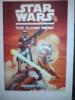 STAR WARS The Clone Wars Shipyards of Doom Ahsoka 1ST FULL COVER NM+ UNOPENED