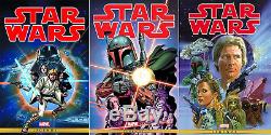 STAR WARS The Marvel Years Omnibus HC Vol 1, 2, 3 Complete Set Sealed $375cvr